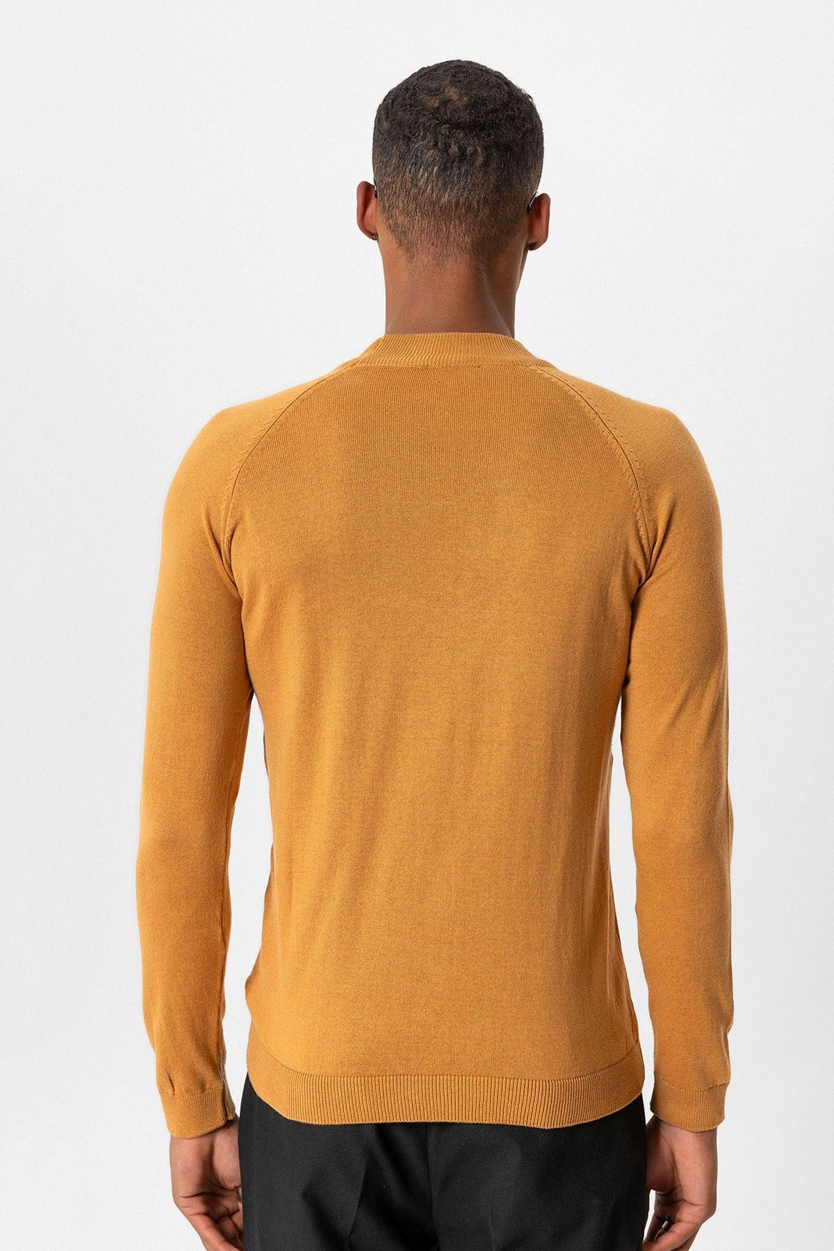 Antioch Men's Half-Turtleneck Sweater