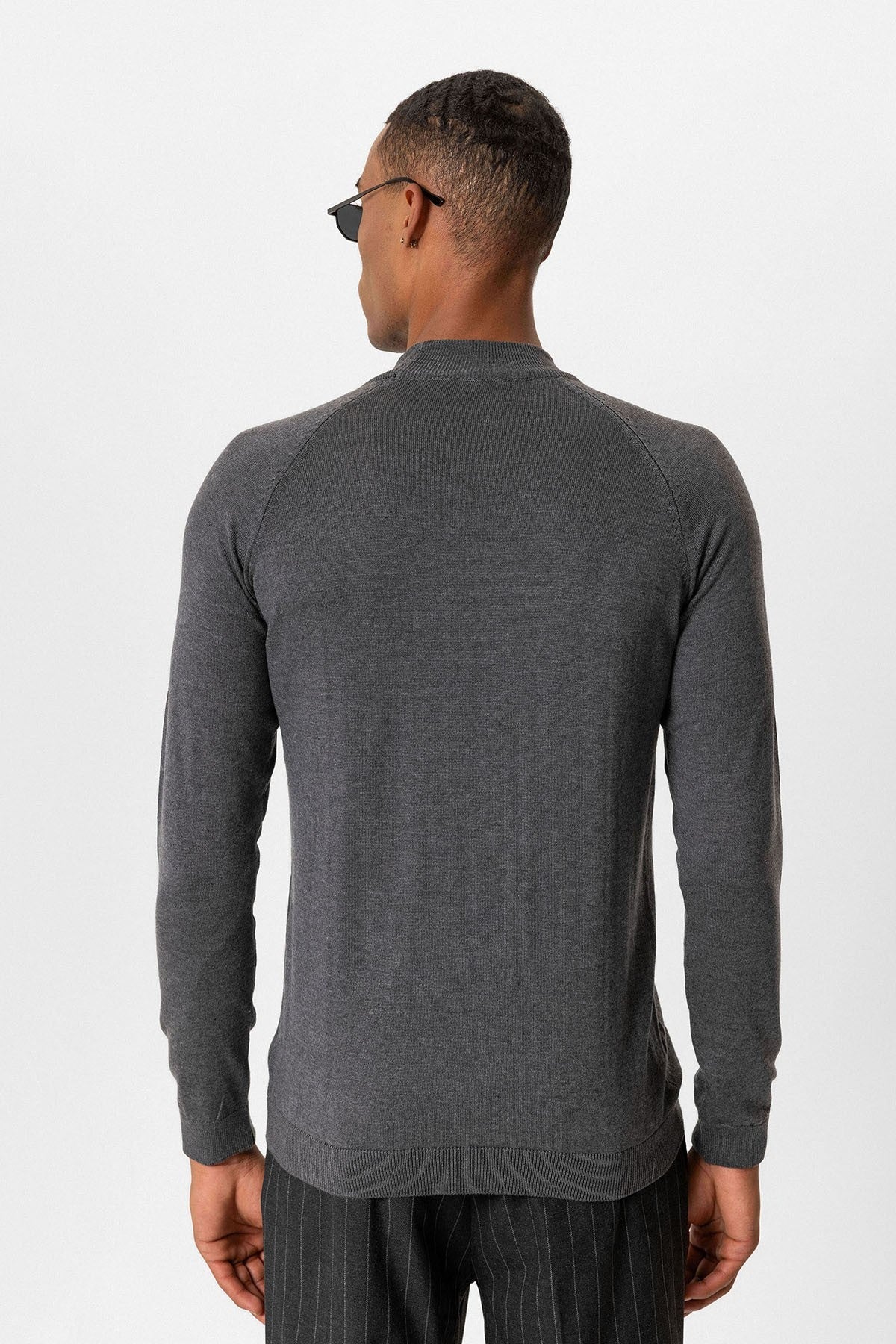 Antioch Men's Half-Turtleneck Sweater