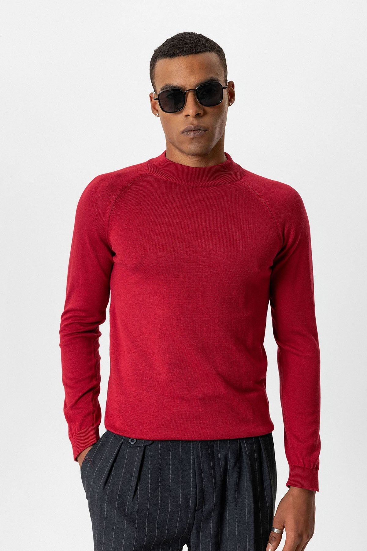 Antioch Men's Half-Turtleneck Sweater