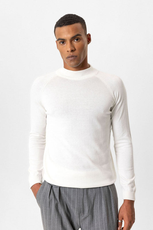 Antioch Men's Half-Turtleneck Sweater