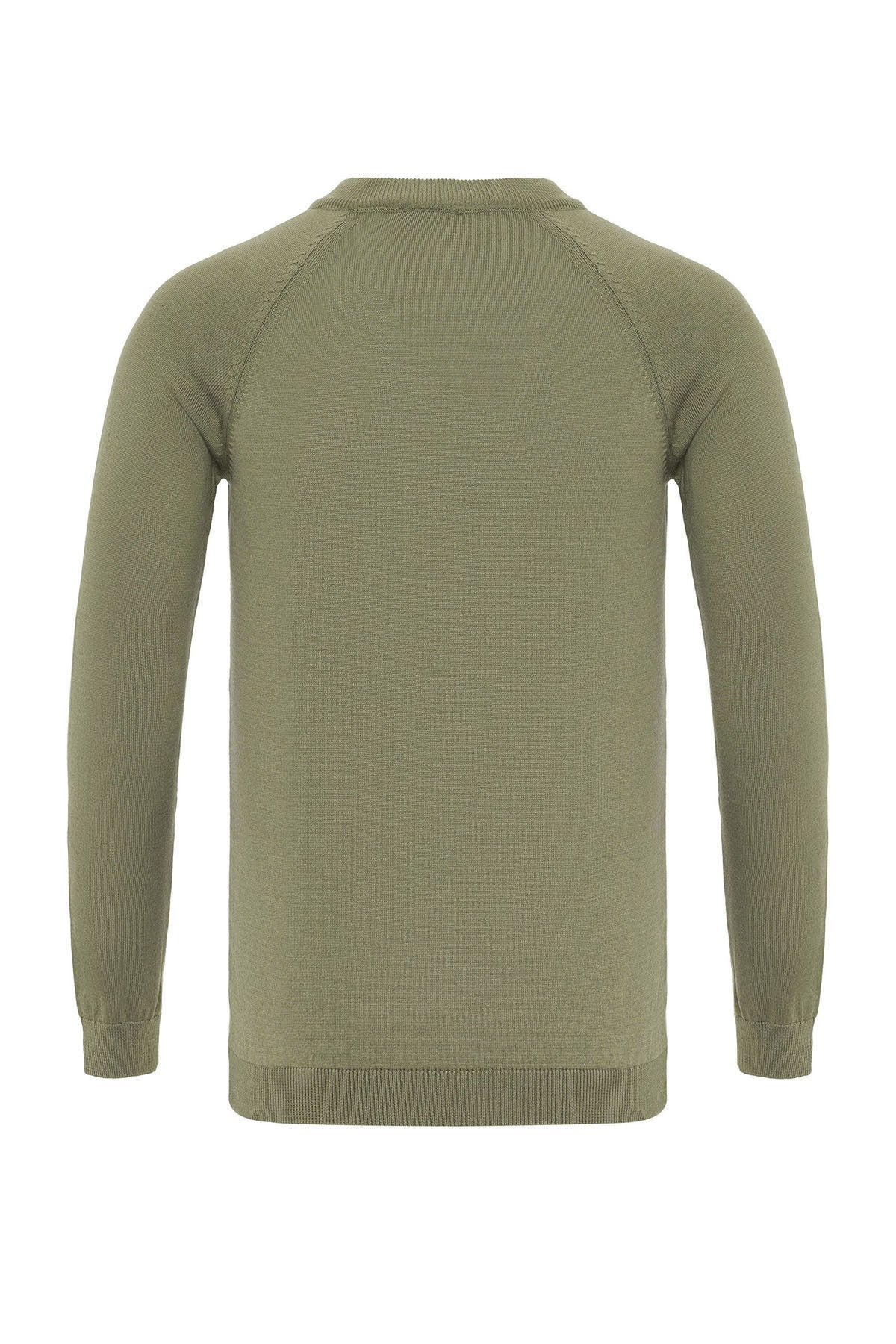 Antioch Bike Neck Slim-Fit Knit Sweater