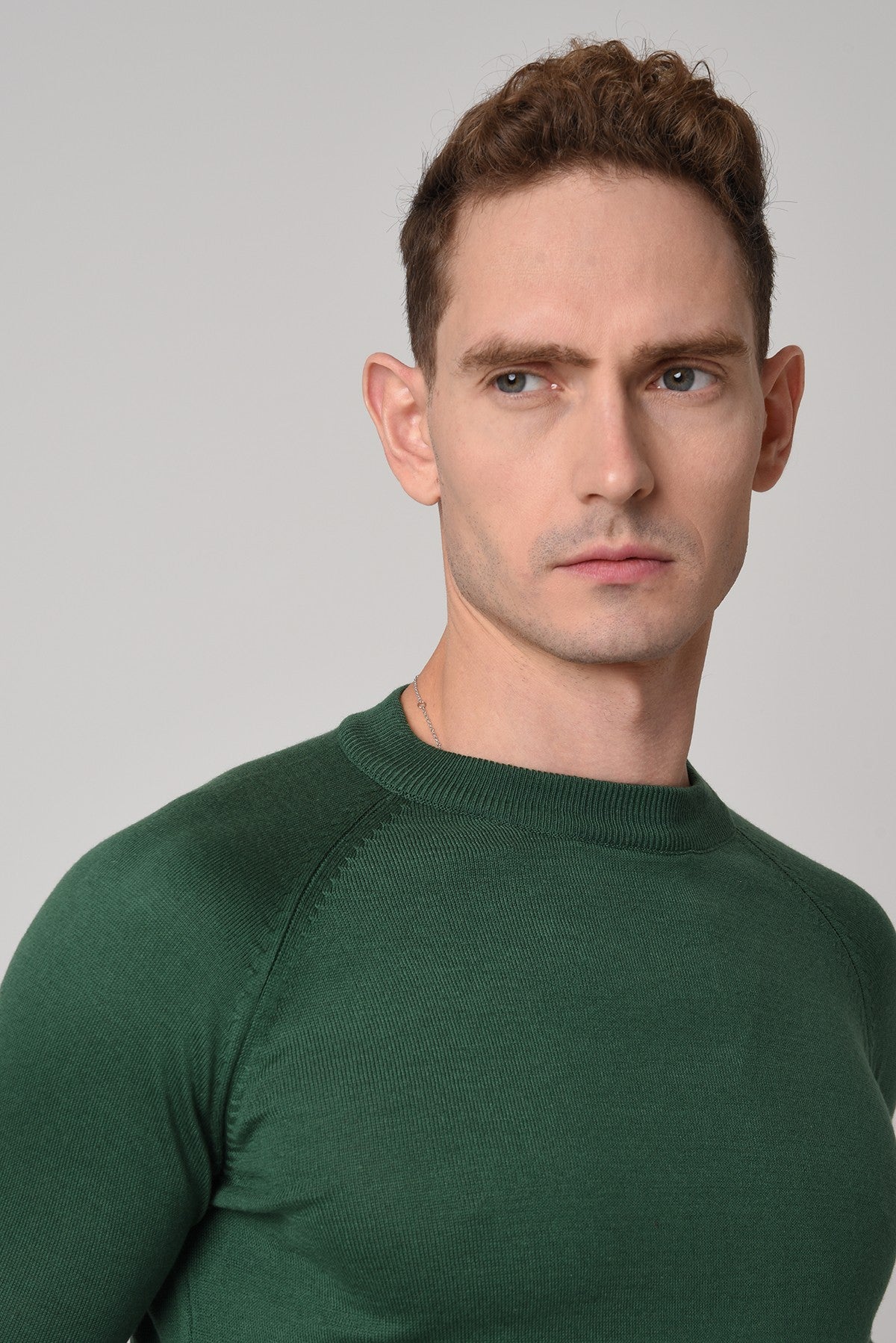 Antioch Bike Neck Slim-Fit Knit Sweater