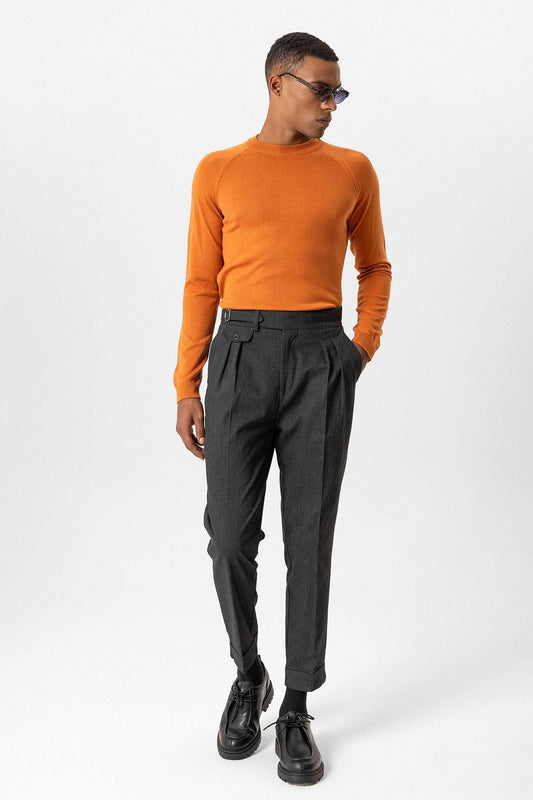 Antioch Bike Neck Slim-Fit Knit Sweater