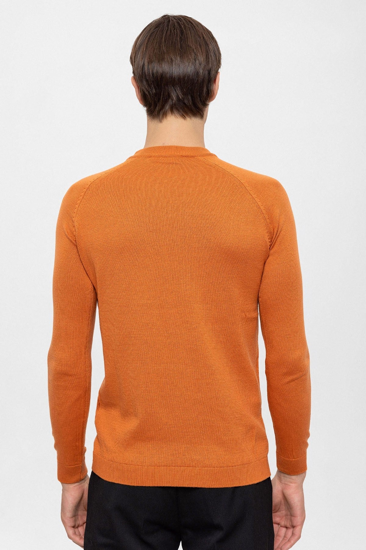 Antioch Bike Neck Slim-Fit Knit Sweater