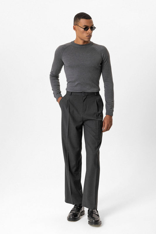 Antioch Bike Neck Slim-Fit Knit Sweater
