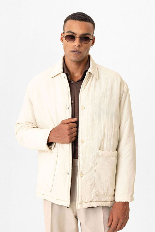 Antioch Lightly Padded Pouch-Pocket Men's Jacket