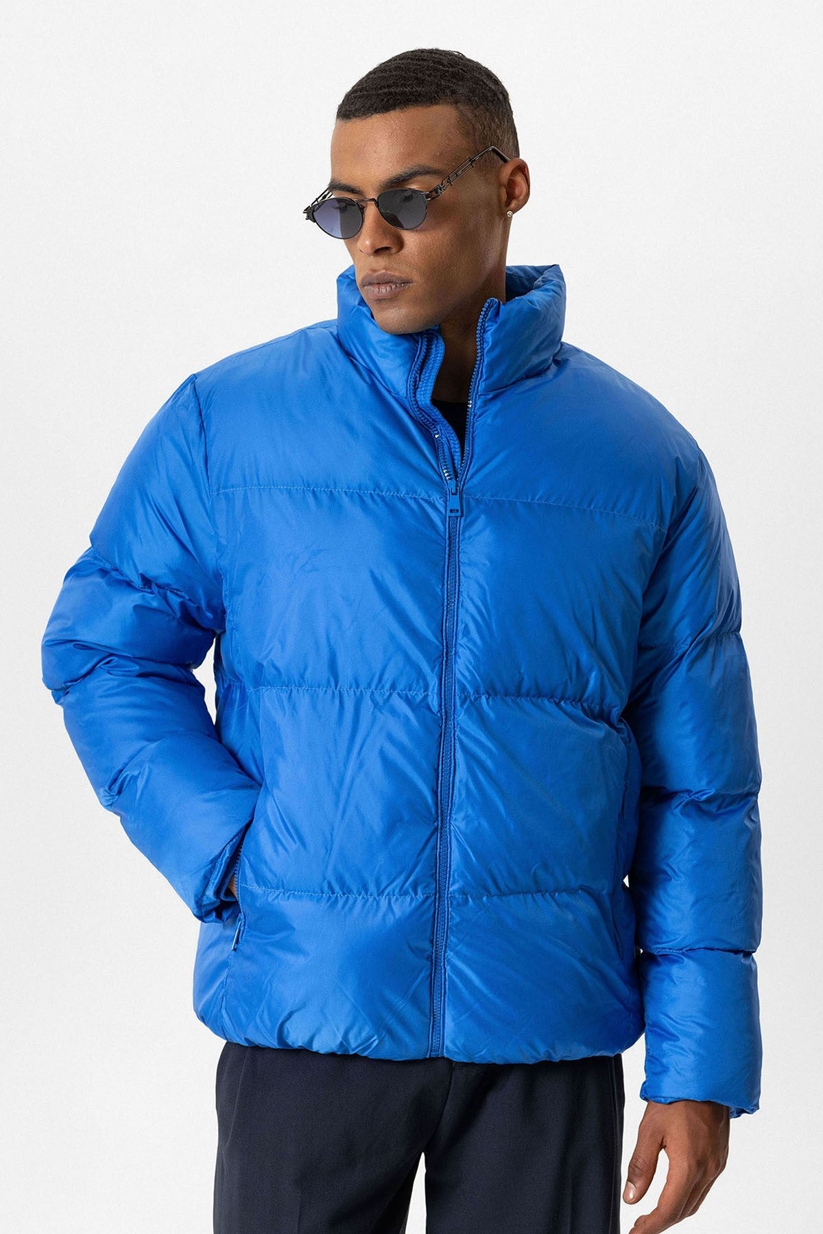 Antioch Stand-Up Collar Rubber Inflatable Jacket