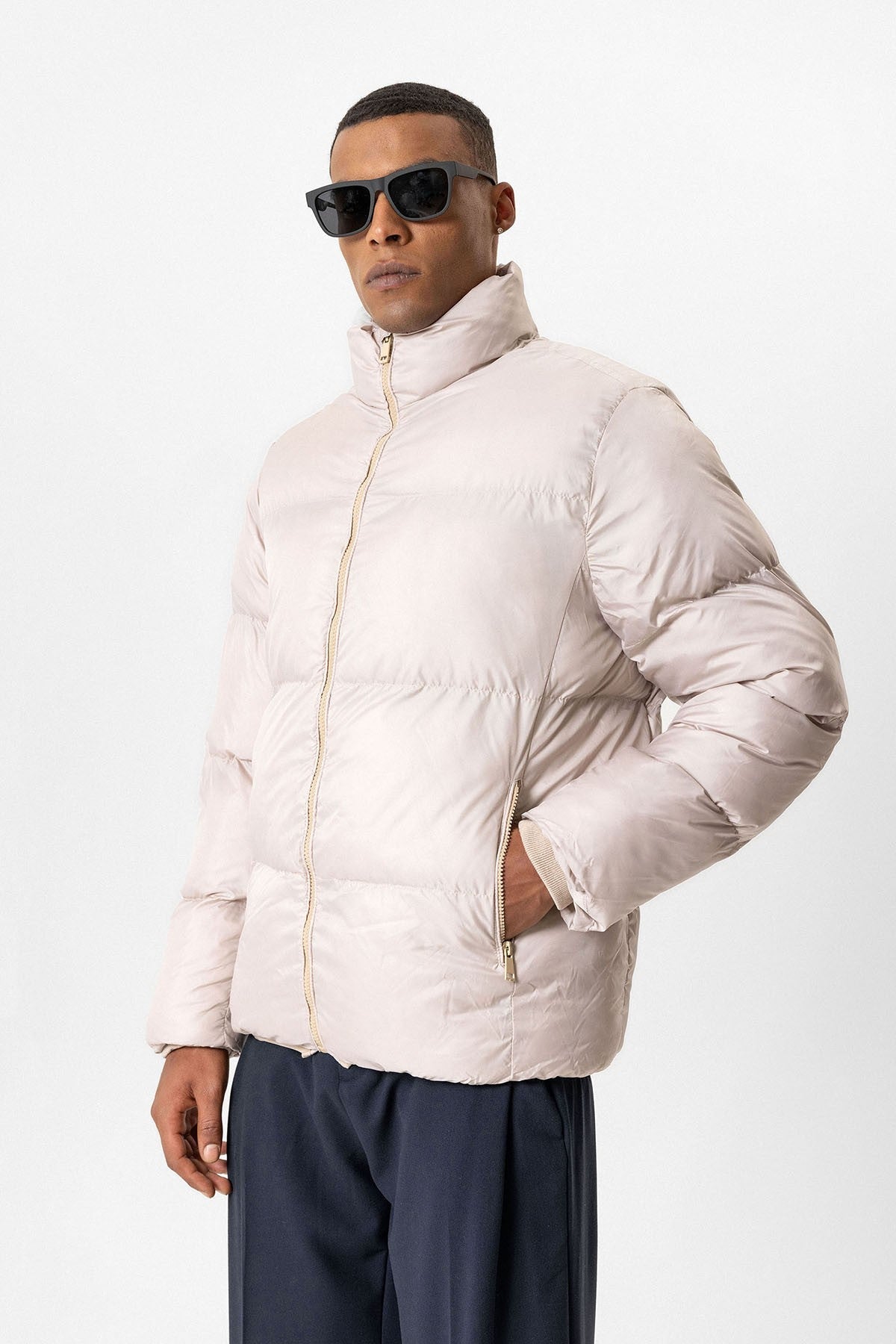 Antioch Stand-Up Collar Rubber Inflatable Jacket
