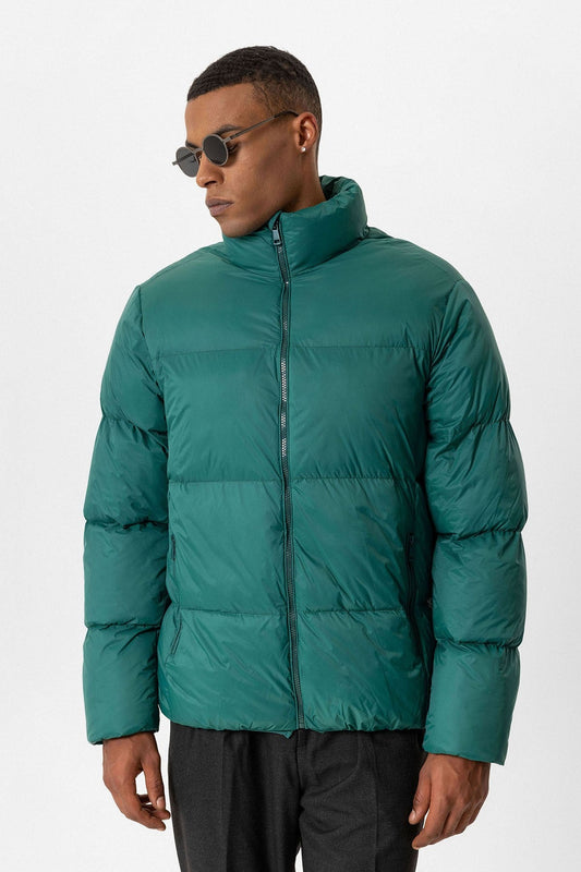 Antioch Stand-Up Collar Rubber Inflatable Jacket