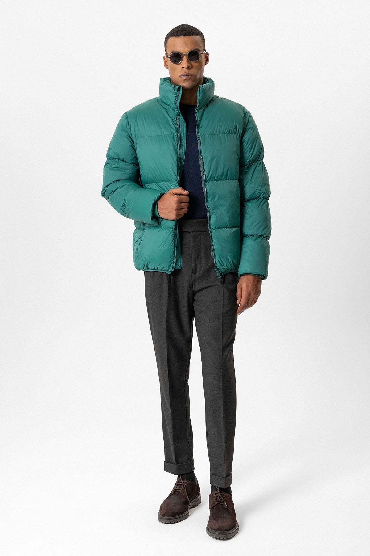 Antioch Stand-Up Collar Rubber Inflatable Jacket