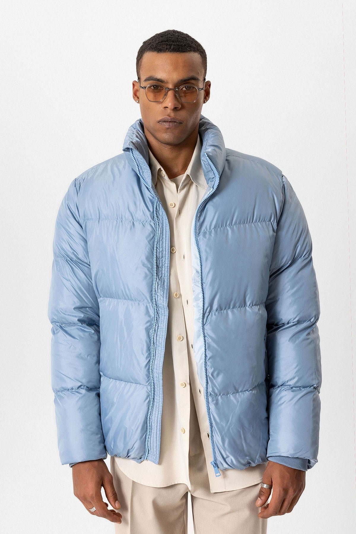 Antioch Stand-Up Collar Rubber Inflatable Jacket