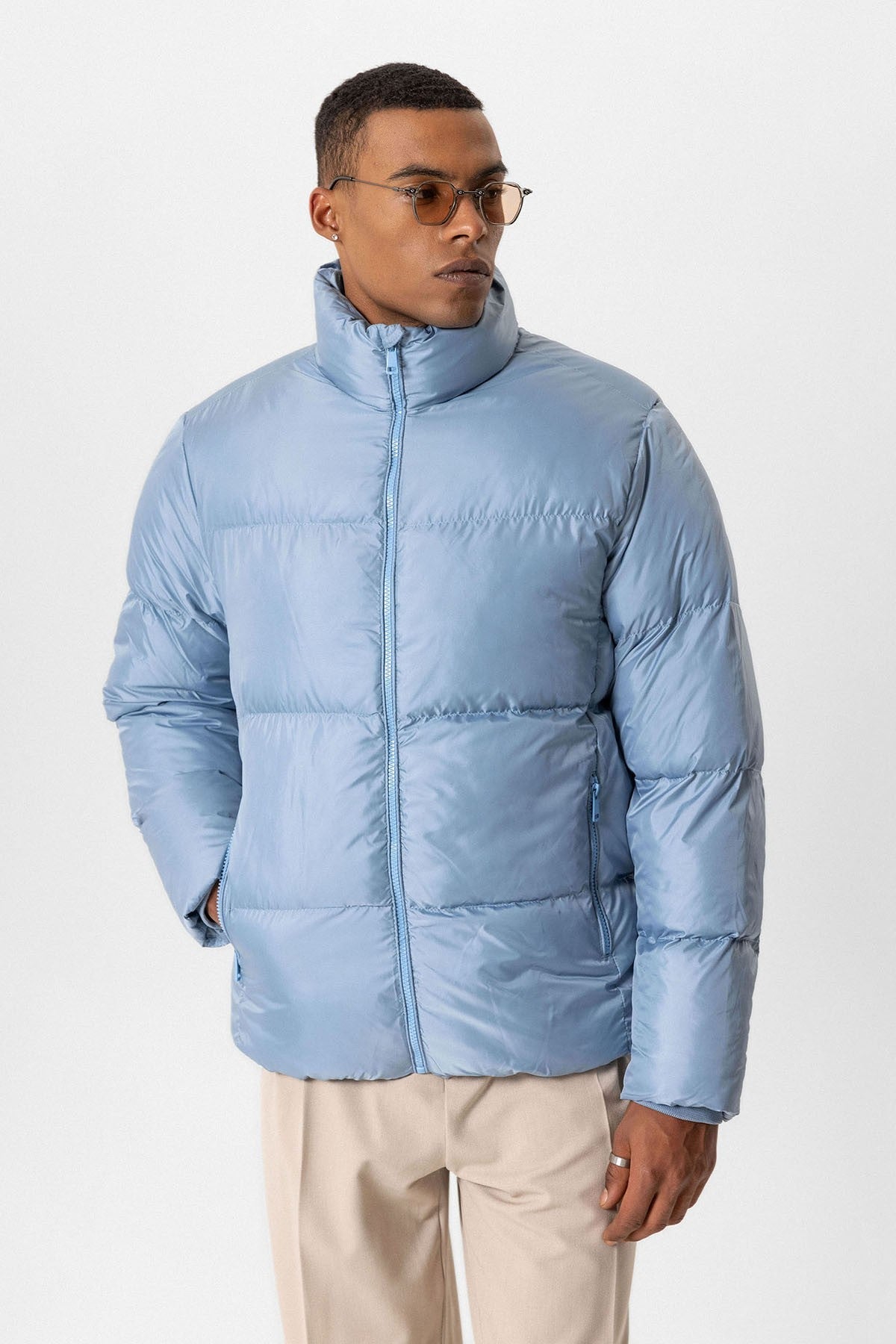 Antioch Stand-Up Collar Rubber Inflatable Jacket