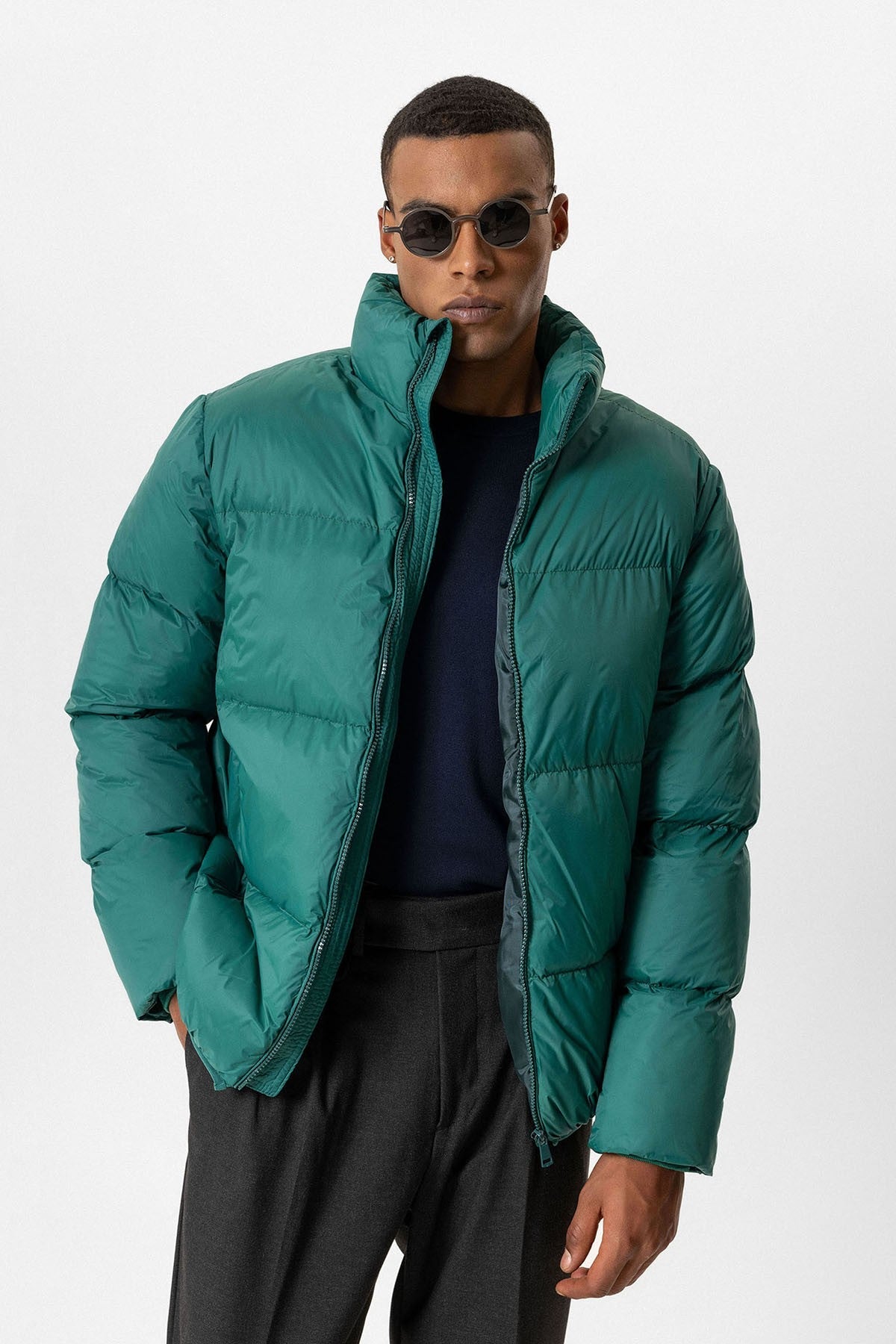 Antioch Stand-Up Collar Rubber Inflatable Jacket