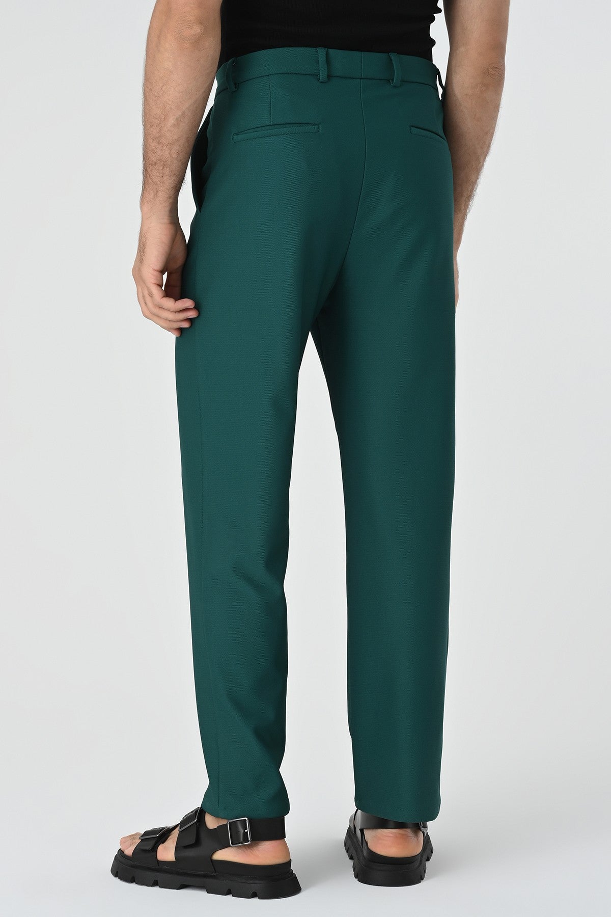 Relaxed-Fit Double-Breasted Men's Suit