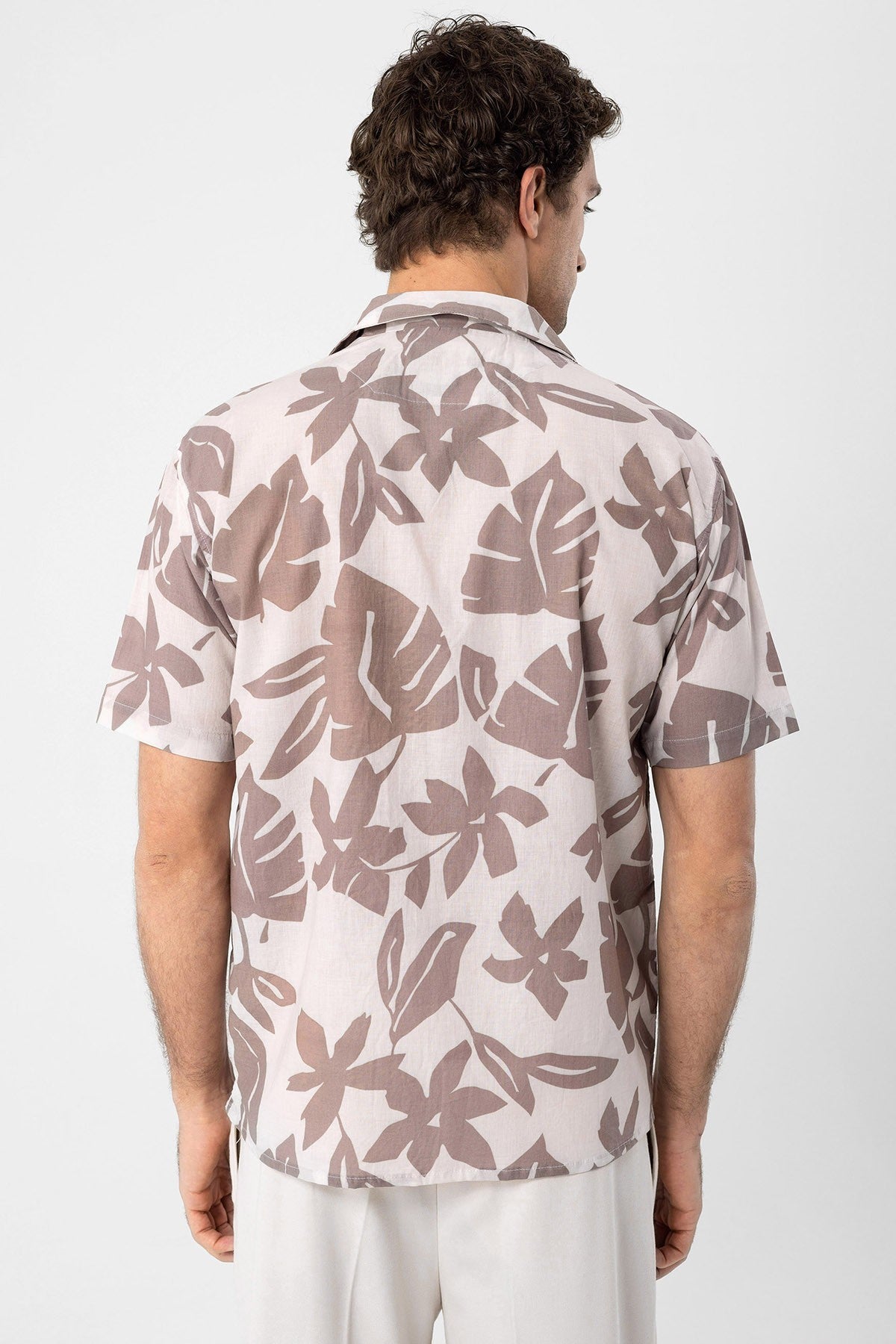 Antioch Floral-Print Crew-Neck Men's Shirt