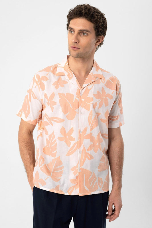 Antioch Floral-Print Crew-Neck Men's Shirt