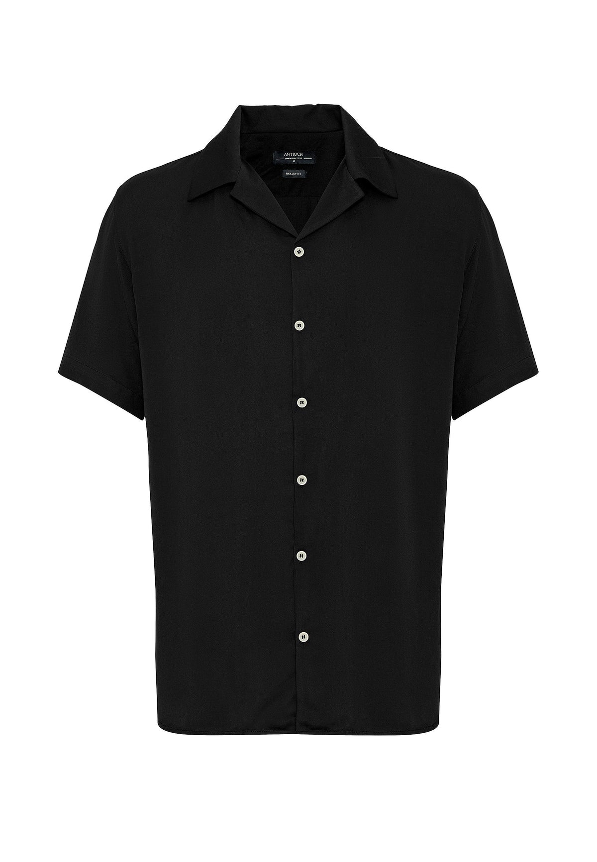 Antioch Oversized Short-Sleeve Men's Shirt with Apache Collar
