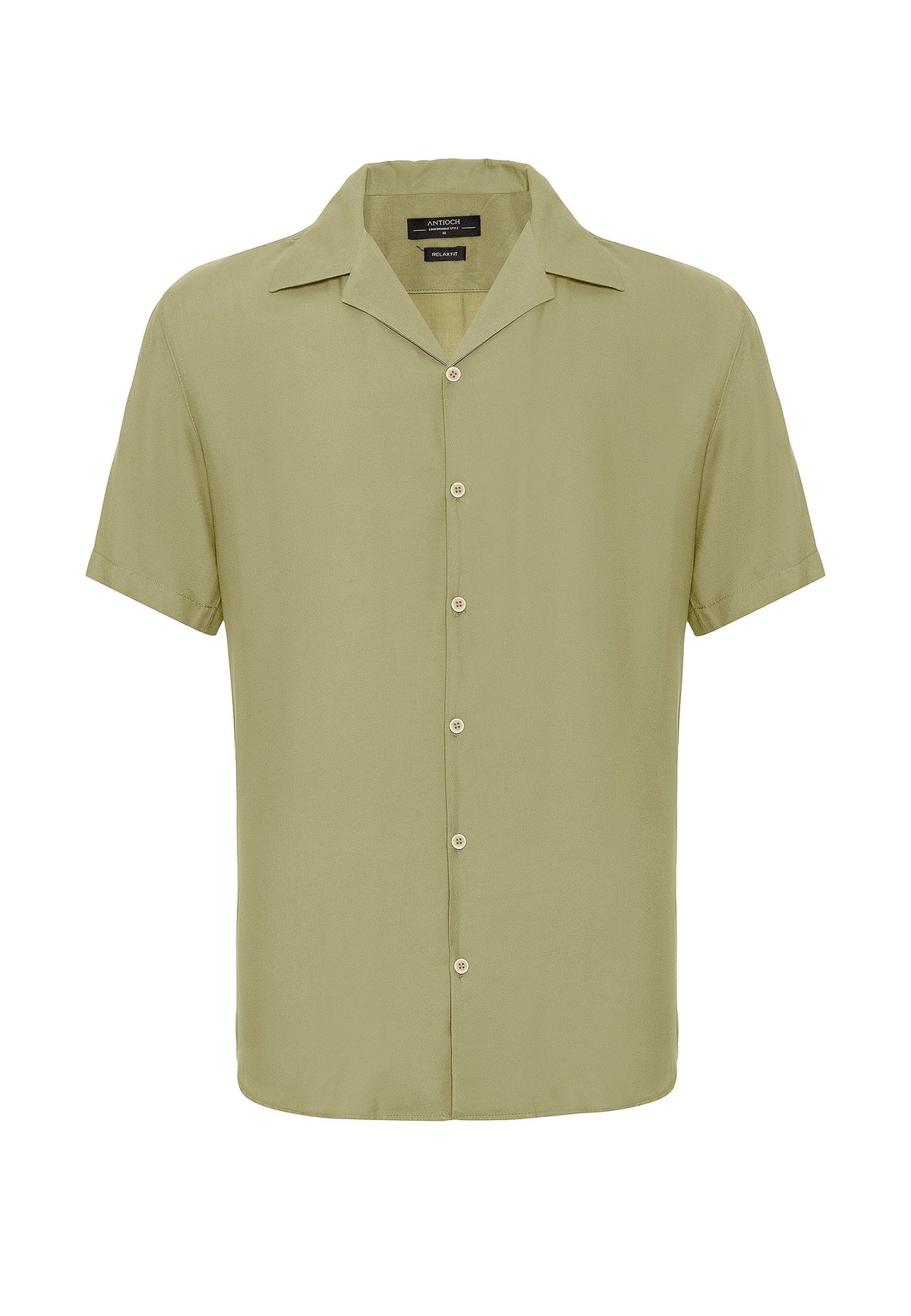 Antioch Oversized Short-Sleeve Men's Shirt with Apache Collar