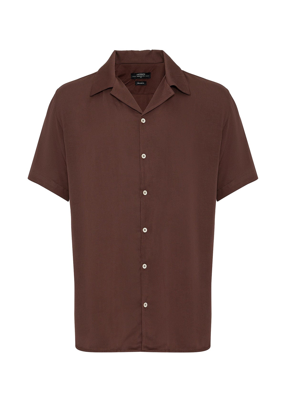 Antioch Oversized Short-Sleeve Men's Shirt with Apache Collar