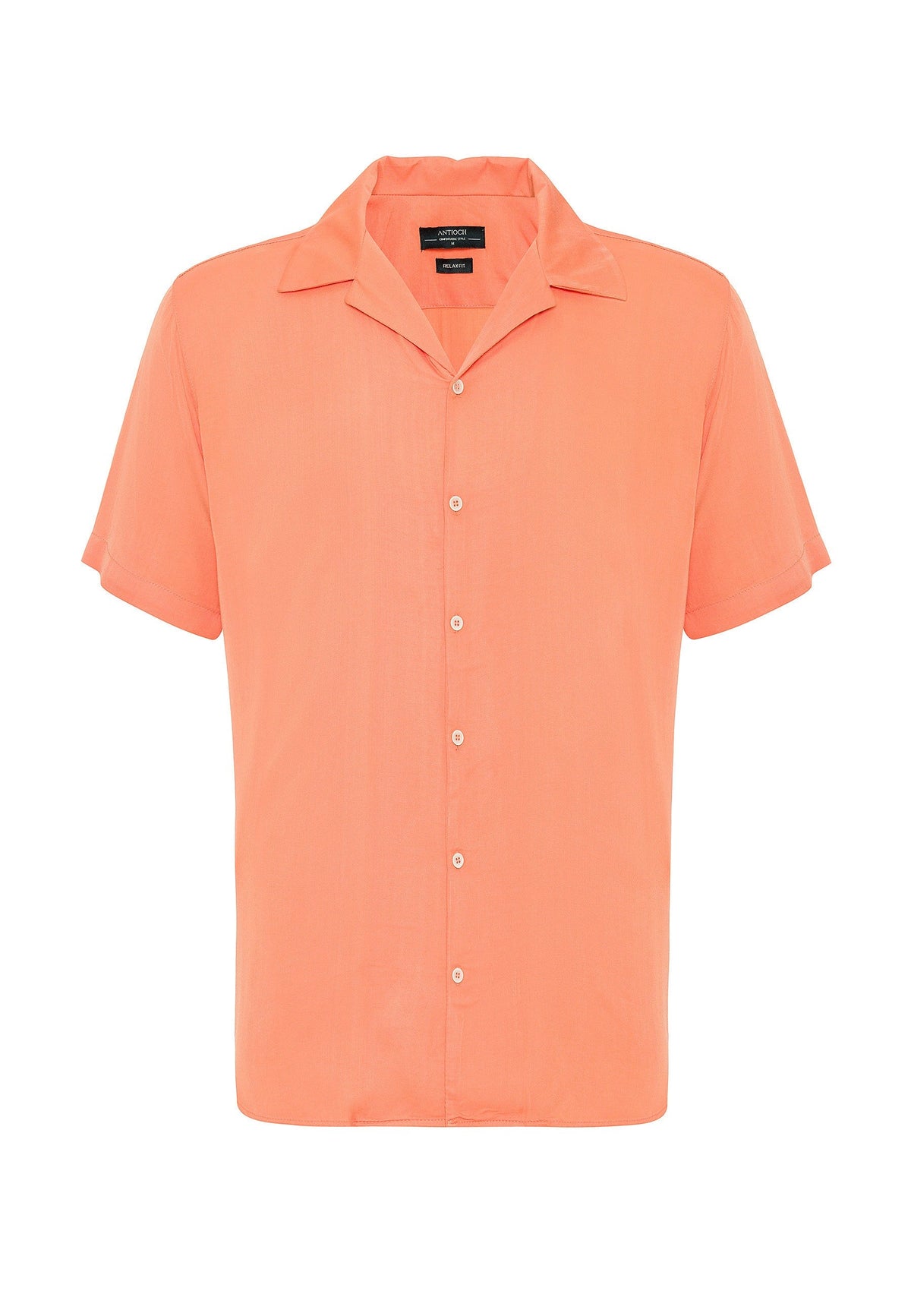 Antioch Oversized Short-Sleeve Men's Shirt with Apache Collar