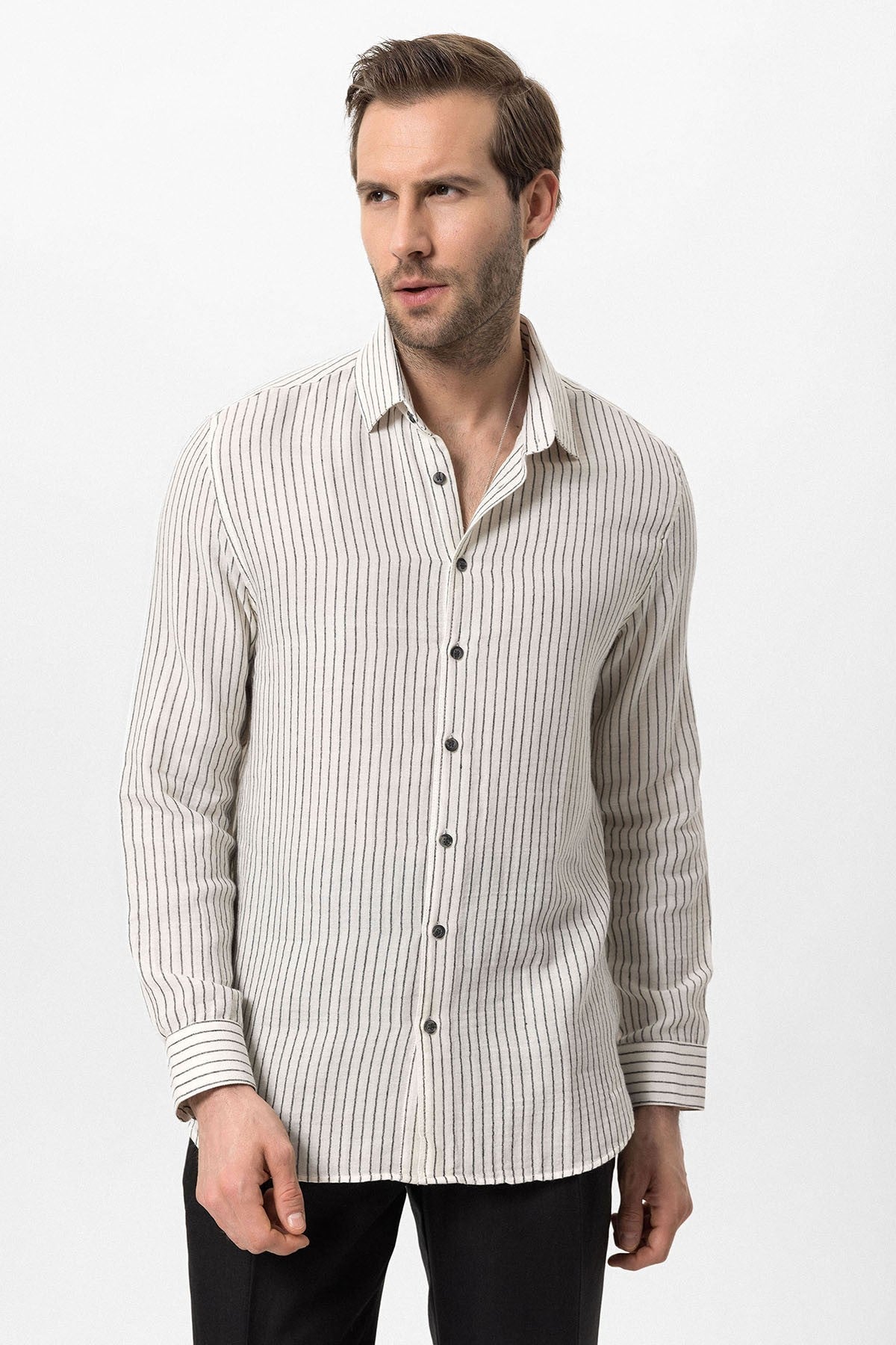 Antioch Cotton Striped Men's Shirt