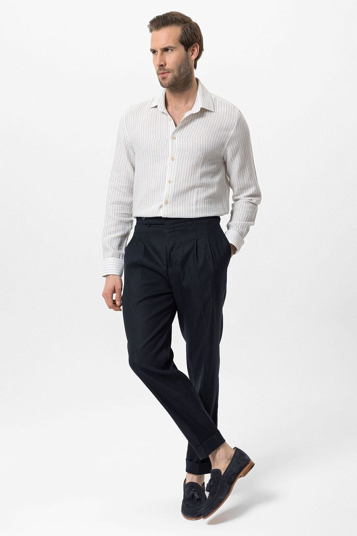 Antioch Cotton Striped Men's Shirt