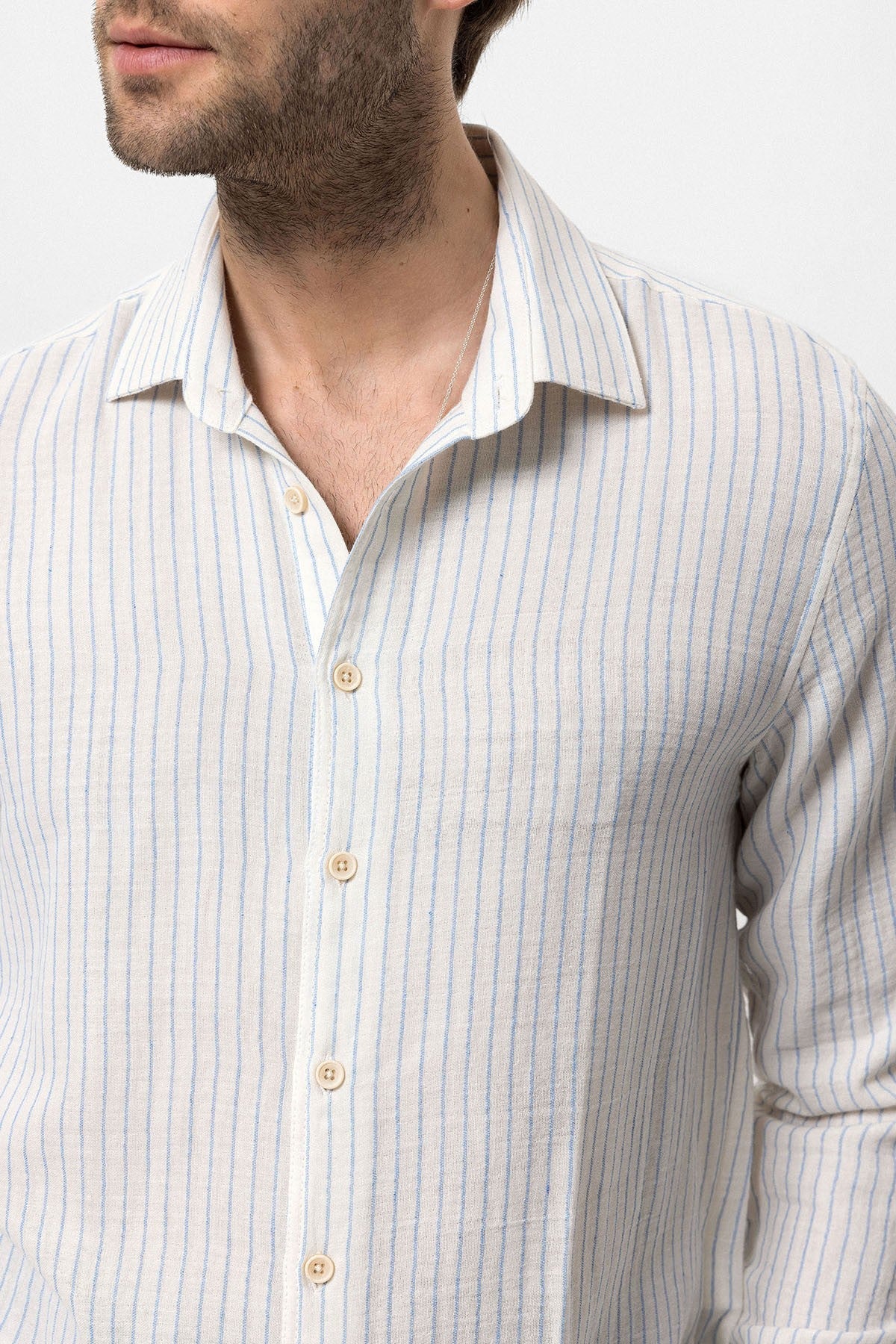 Antioch Cotton Striped Men's Shirt