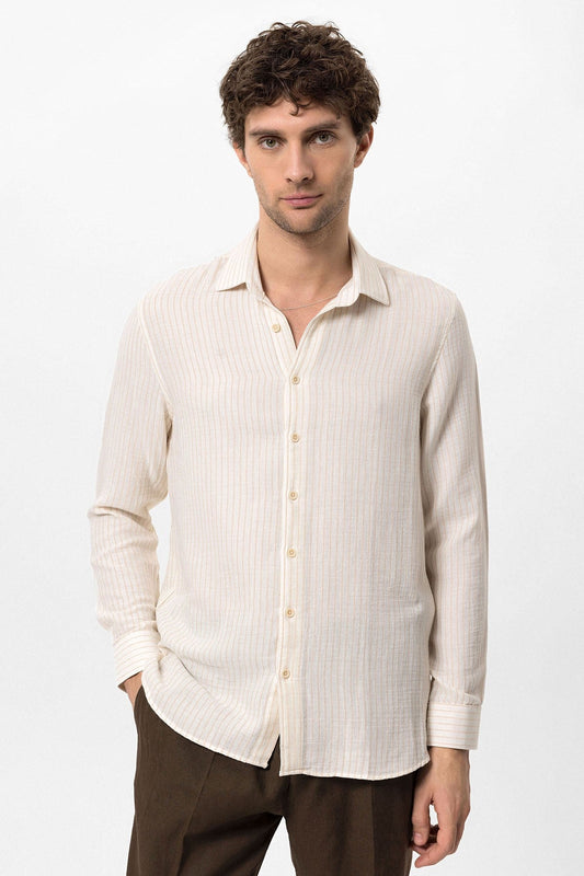 Antioch Cotton Striped Men's Shirt