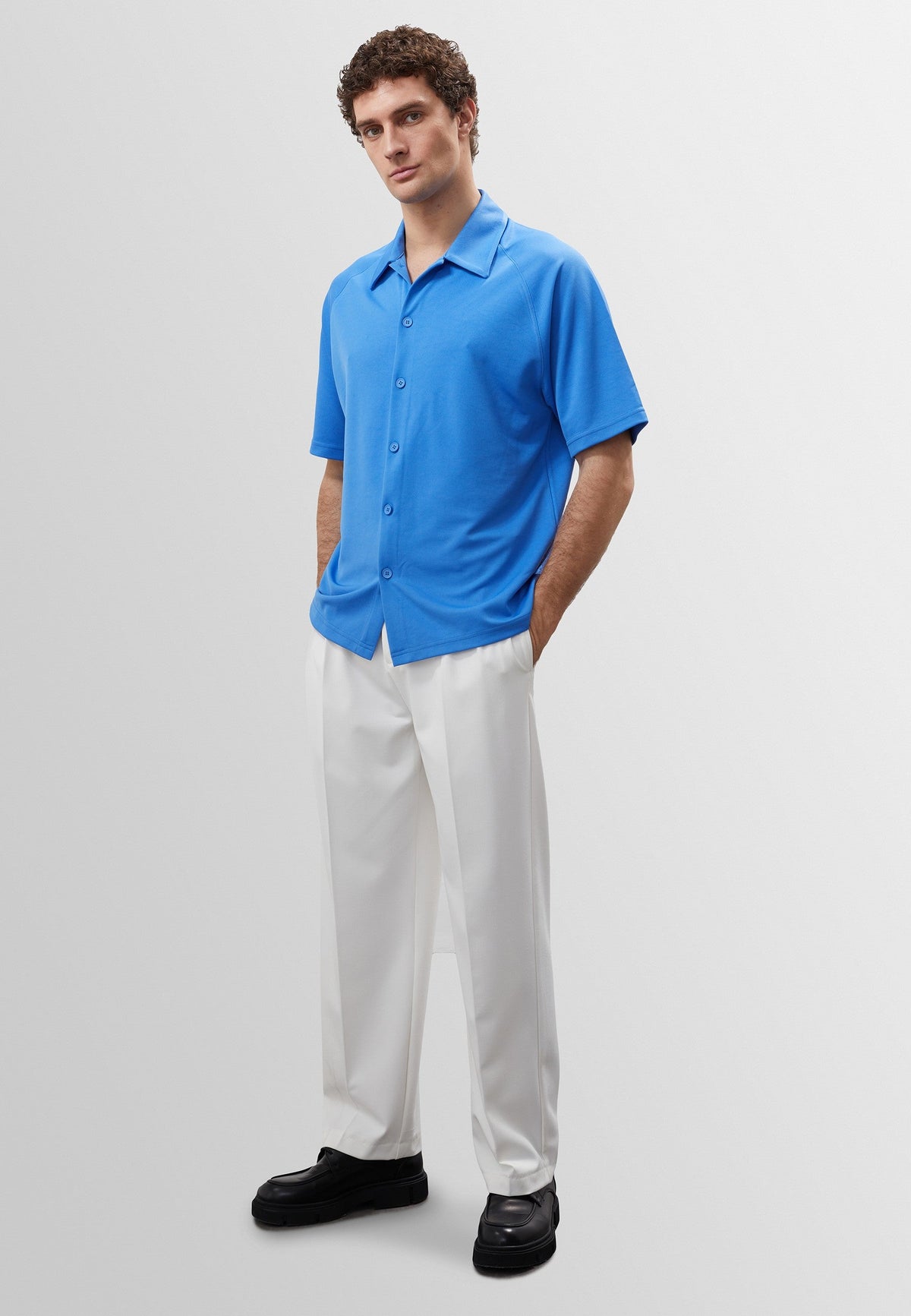 Antioch Oversized Short-Sleeve Men's Shirt