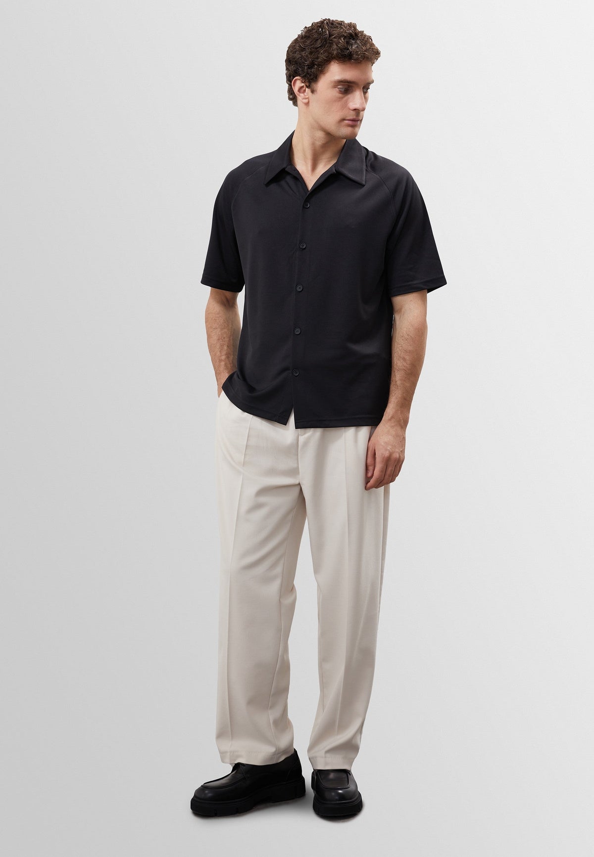 Antioch Oversized Short-Sleeve Men's Shirt
