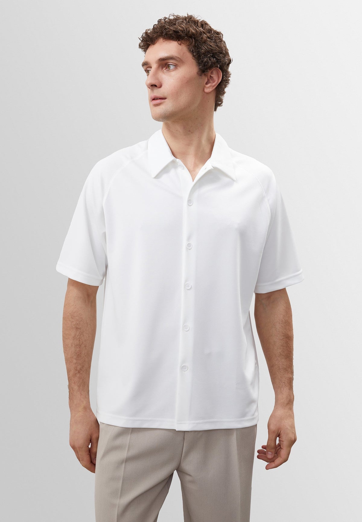 Antioch Oversized Short-Sleeve Men's Shirt