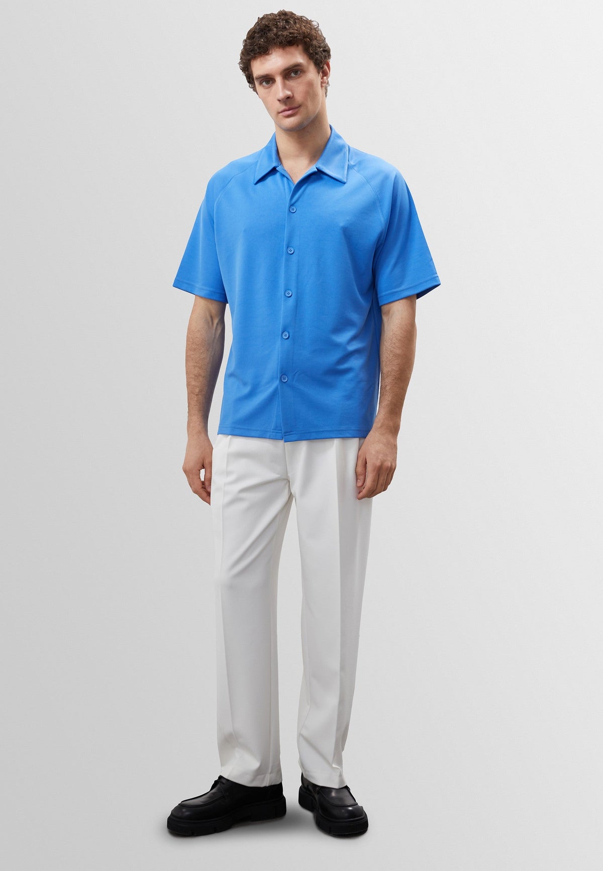Antioch Oversized Short-Sleeve Men's Shirt