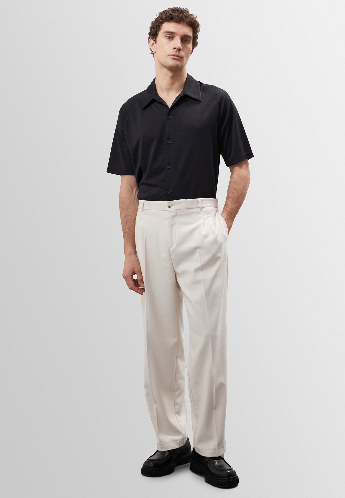 Antioch Oversized Short-Sleeve Men's Shirt