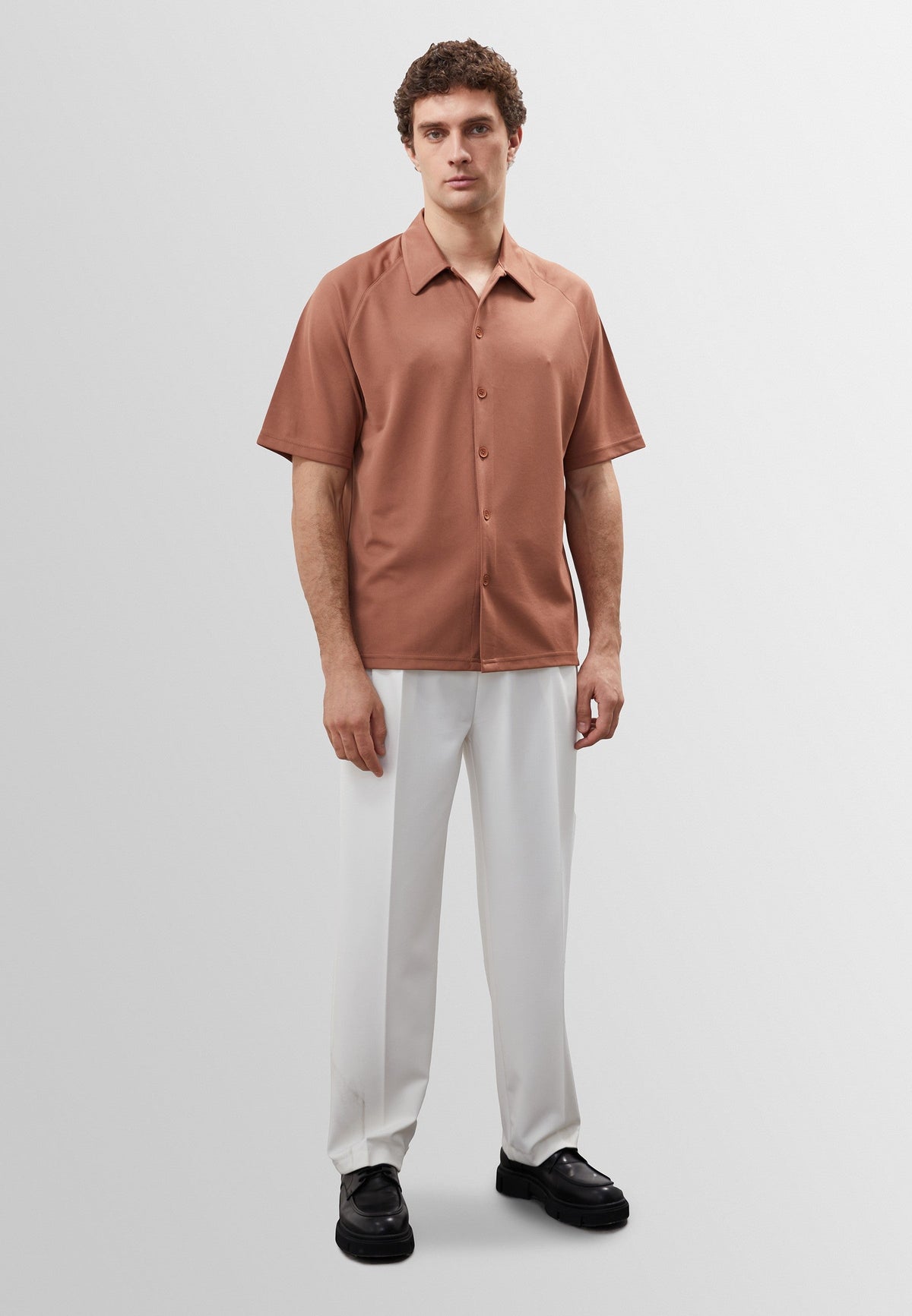 Antioch Oversized Short-Sleeve Men's Shirt