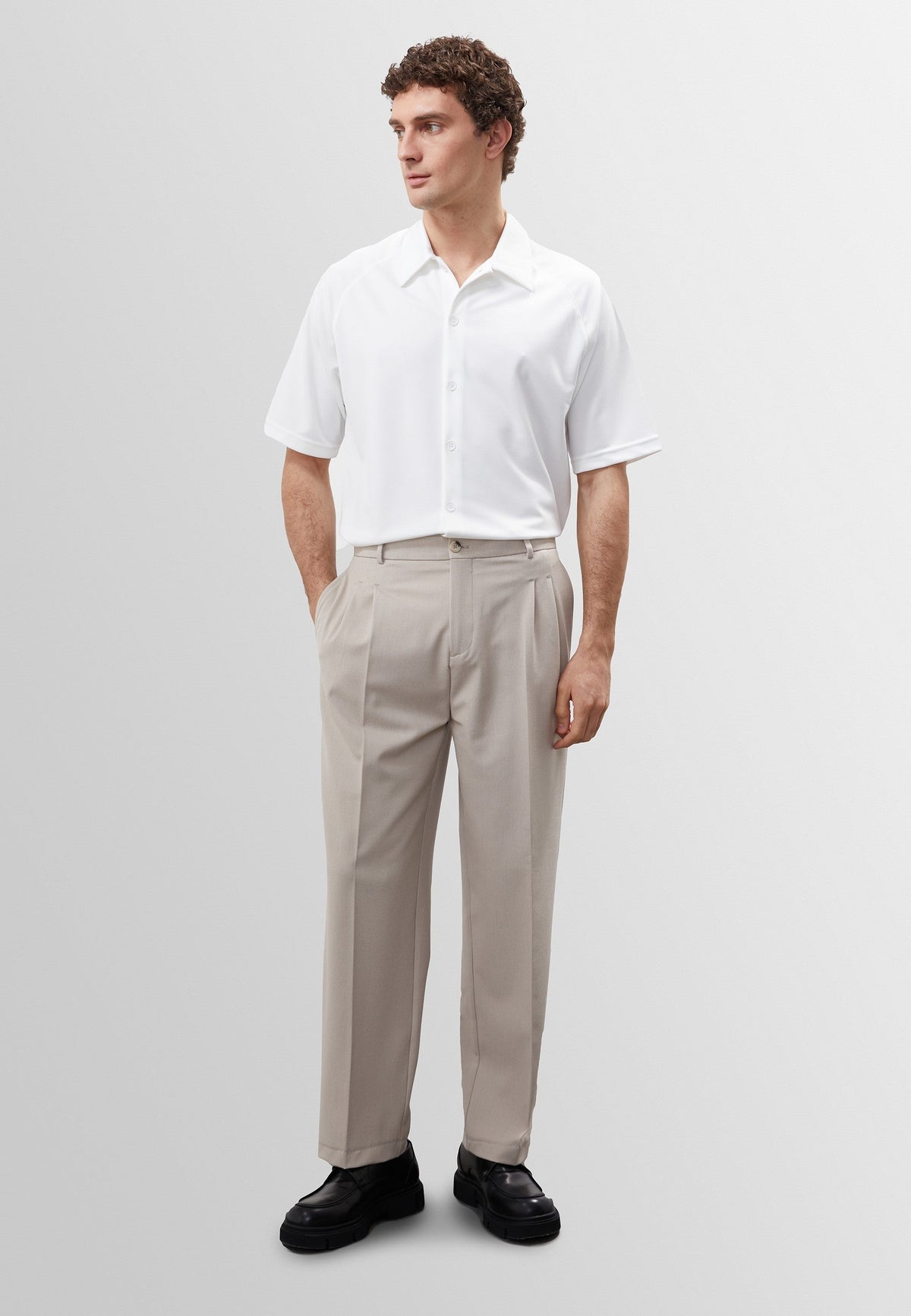 Antioch Oversized Short-Sleeve Men's Shirt
