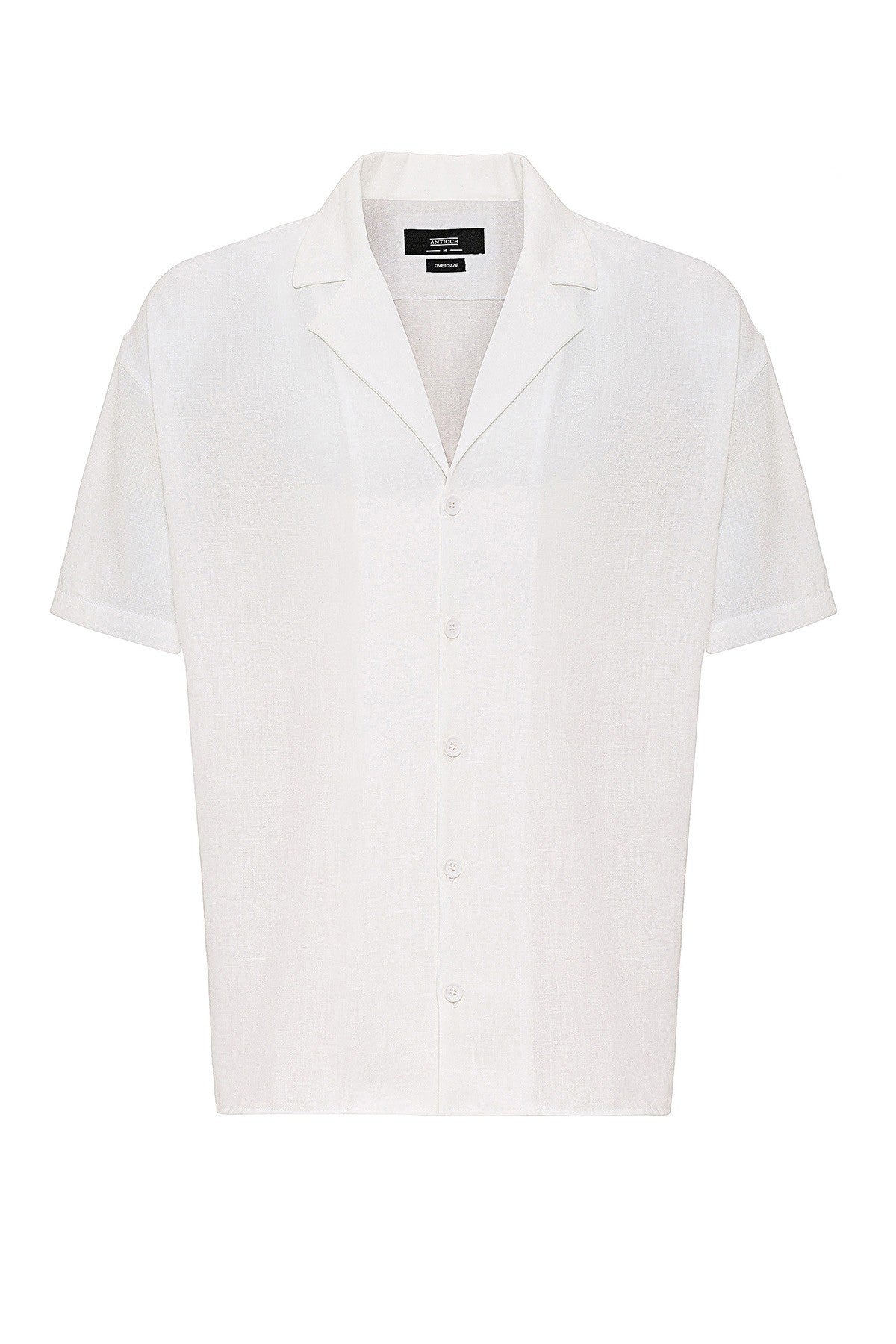 Antioch Oversized Short-Sleeve Men's Shirt with Apache Collar