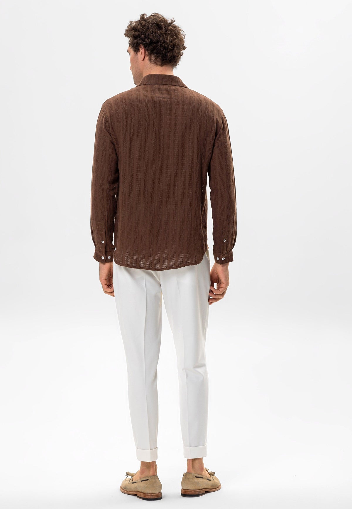 Antioch Knit-Detail Men's Shirt