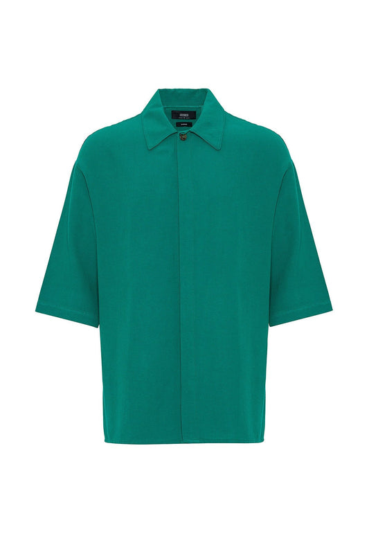 Antioch Fakir Sleeve Hidden-Button Closure Oversized Men's Shirt