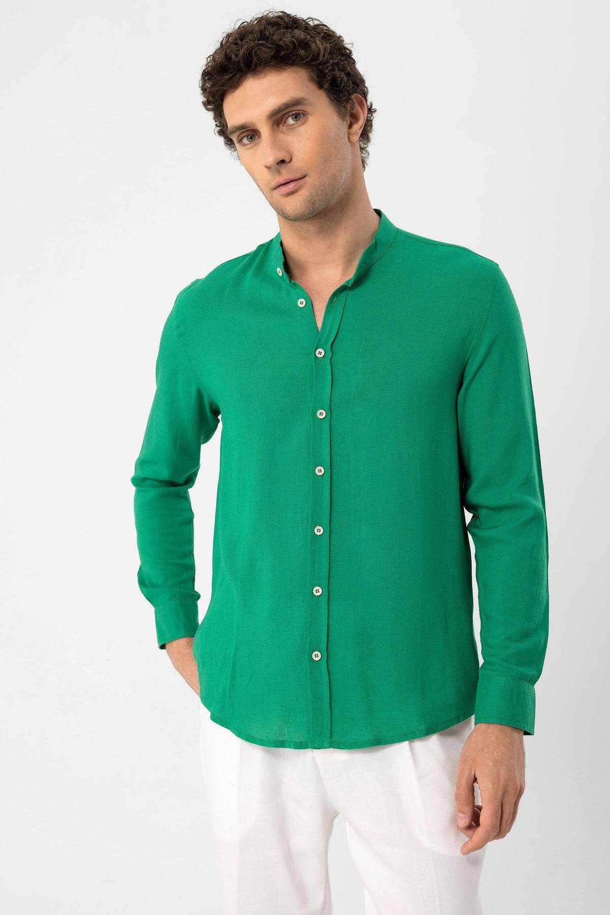 Antioch Stand-Collar Men's Shirt
