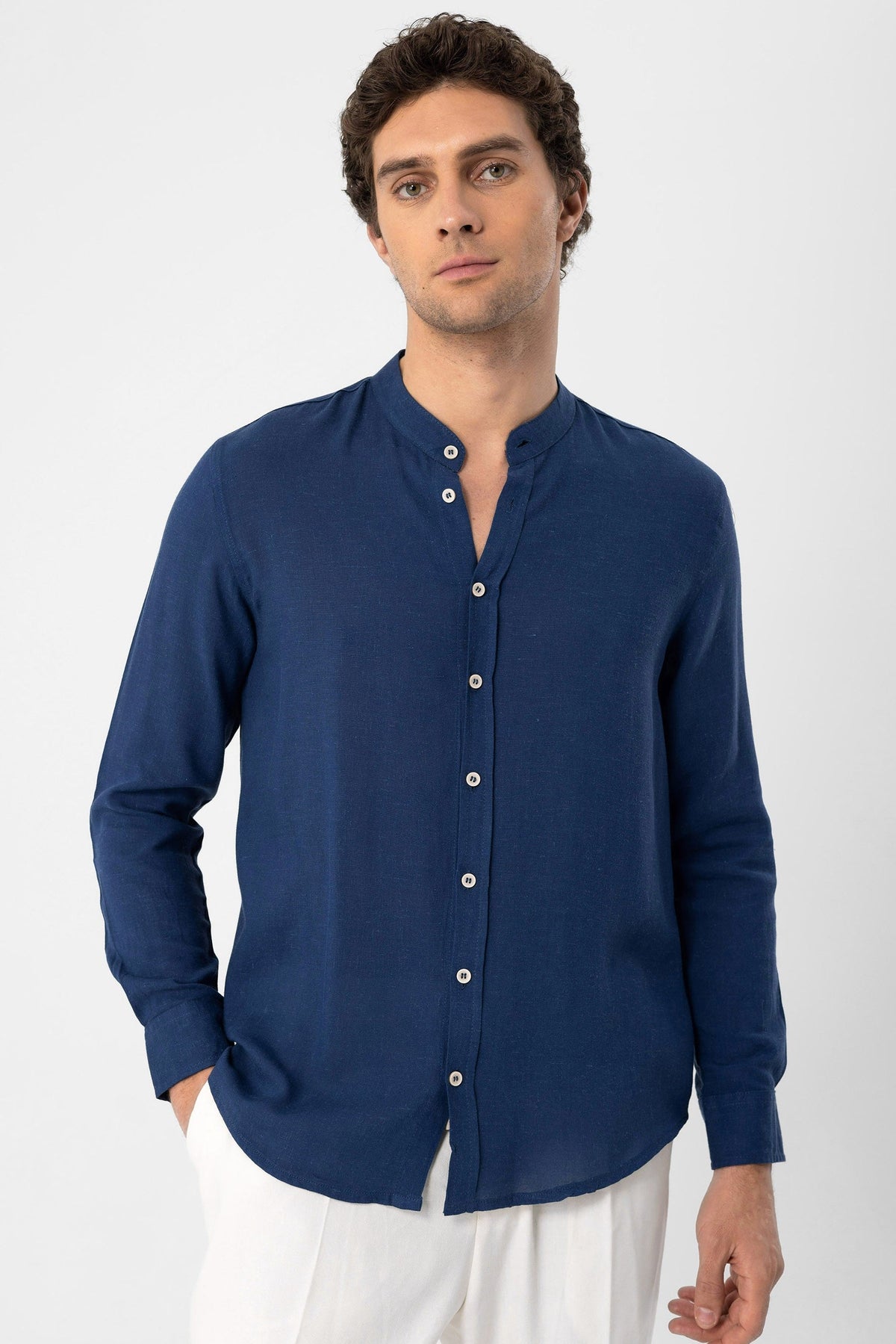 Antioch Stand-Collar Men's Shirt