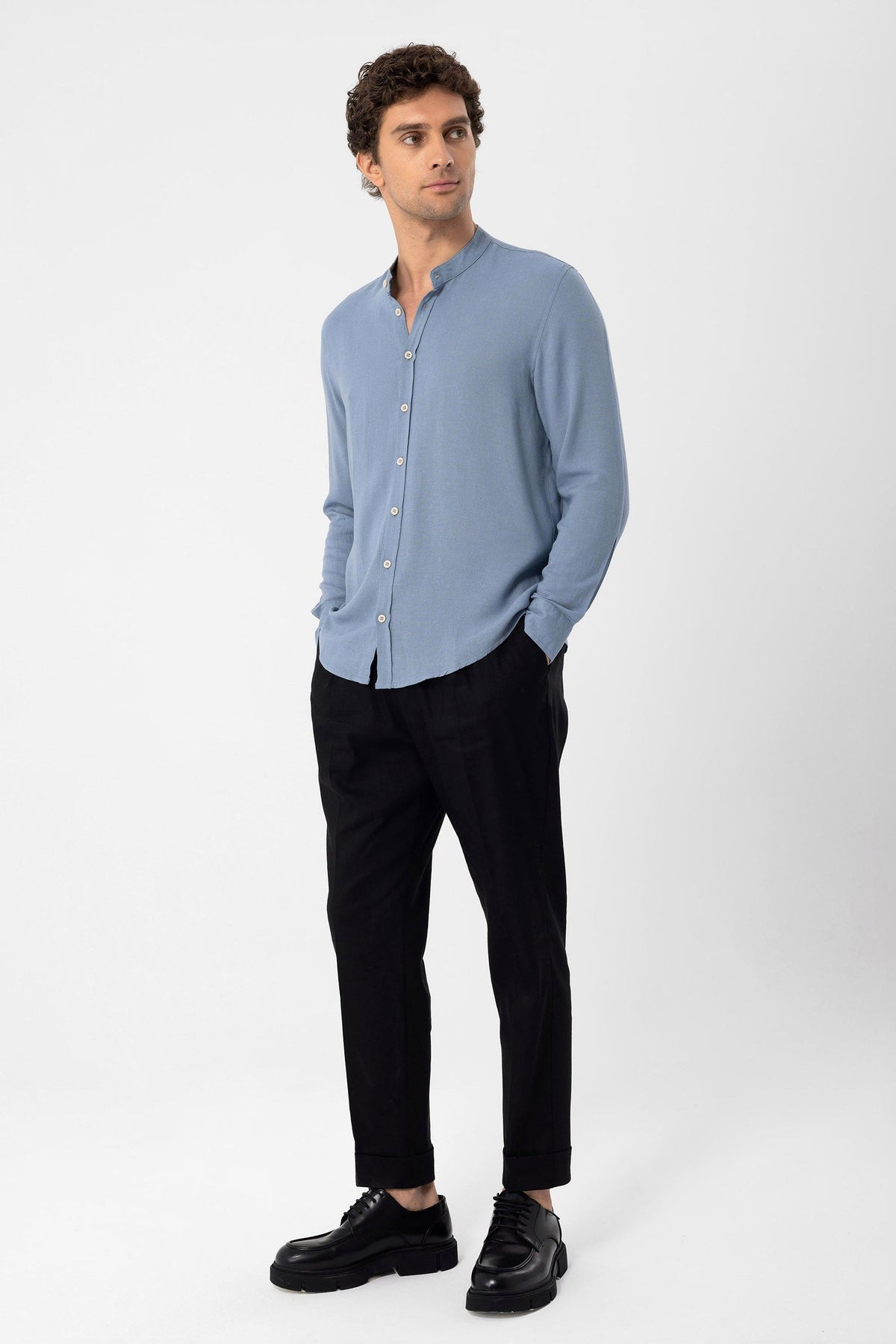 Antioch Stand-Collar Men's Shirt
