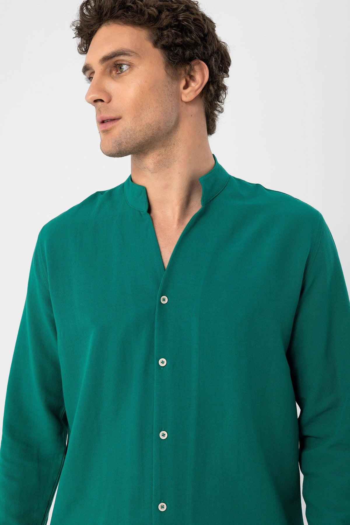 Antioch Collared Long-Sleeved Men's Shirt