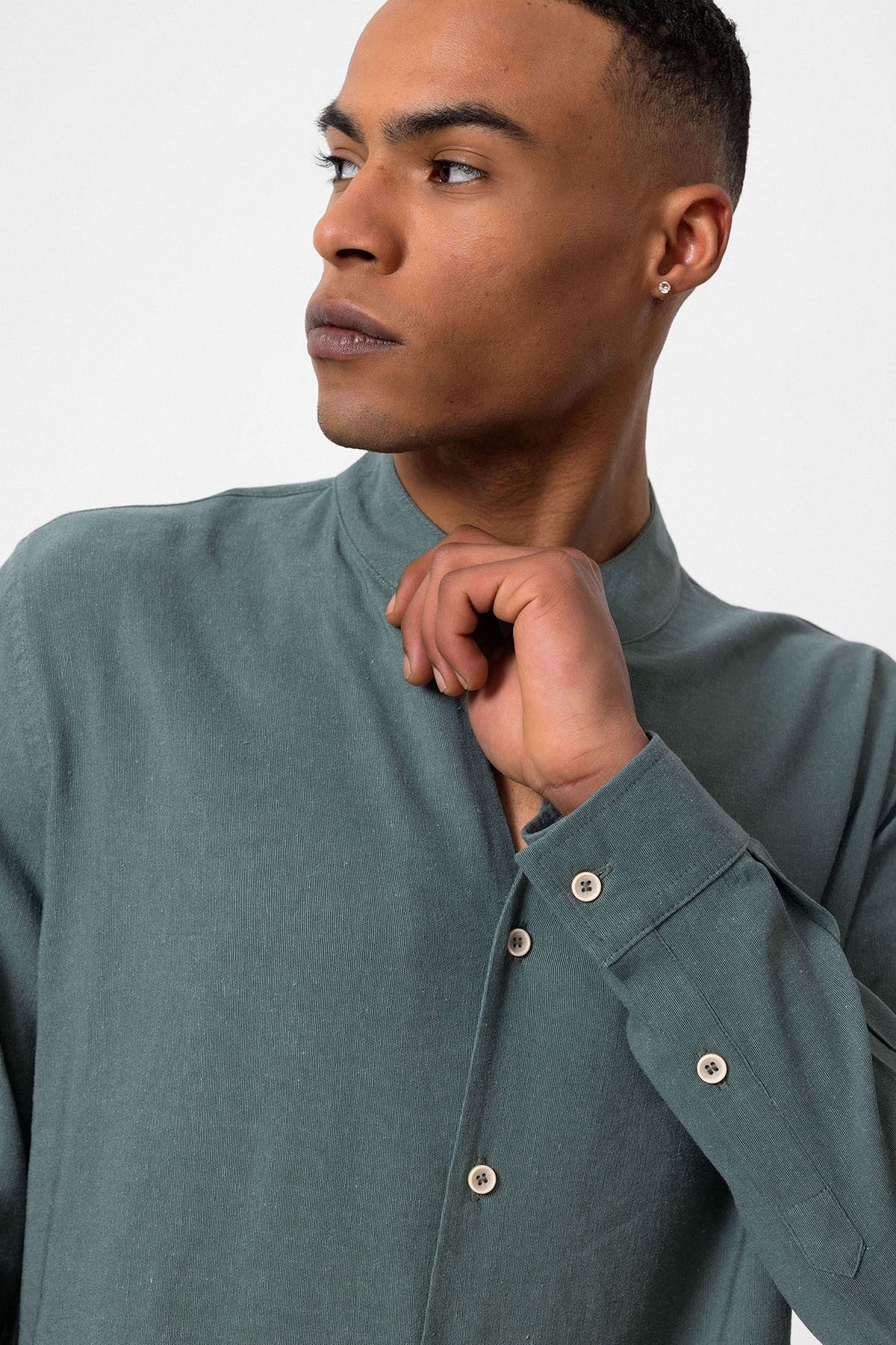 Antioch Collared Long-Sleeved Men's Shirt