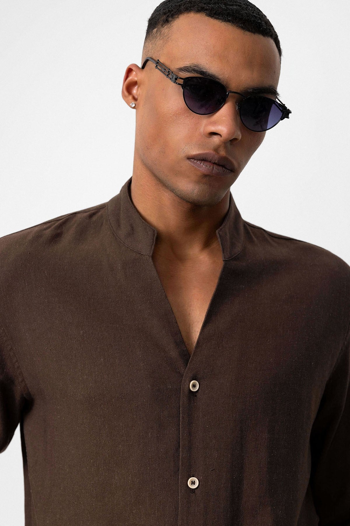 Antioch Collared Long-Sleeved Men's Shirt