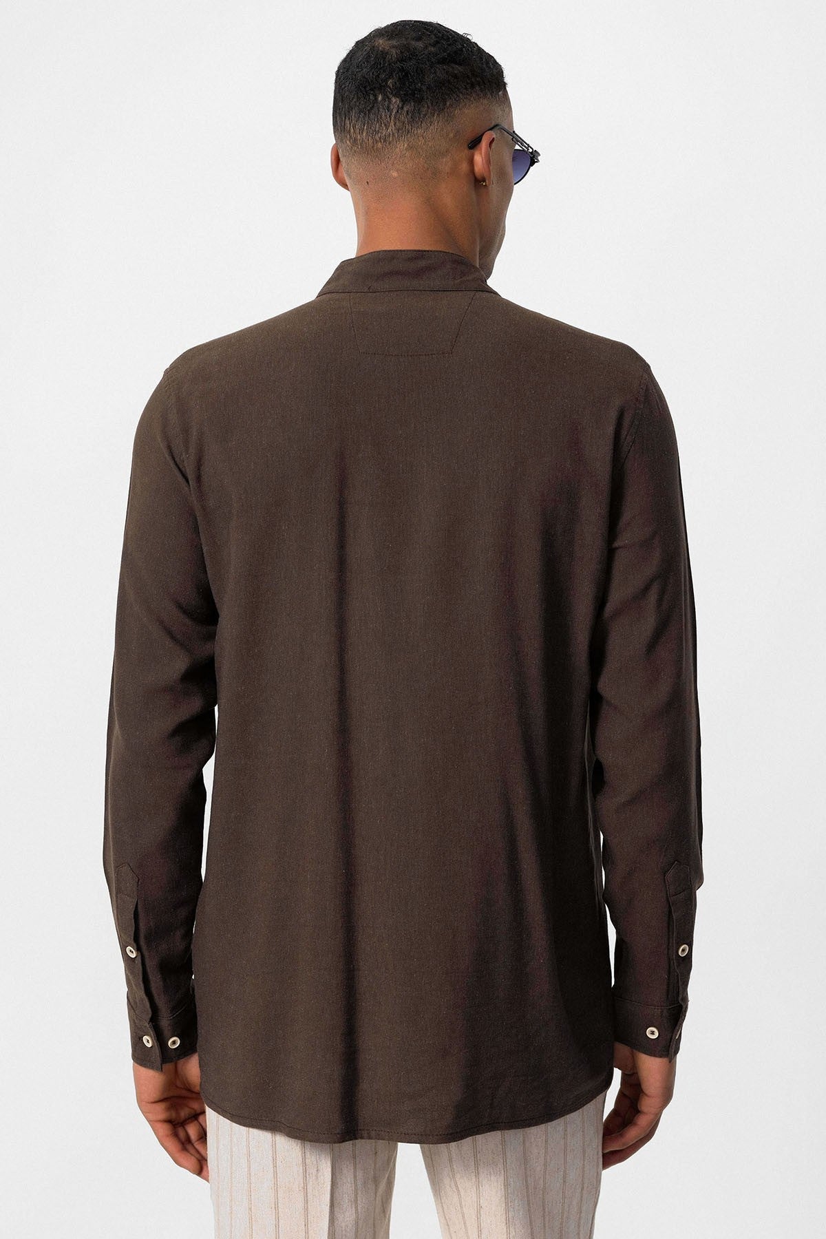Antioch Collared Long-Sleeved Men's Shirt