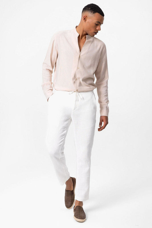 Antioch Collared Long-Sleeved Men's Shirt