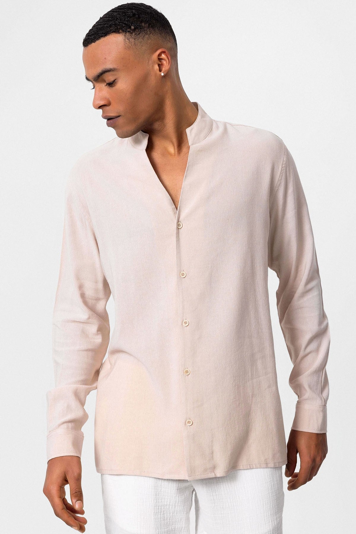 Antioch Collared Long-Sleeved Men's Shirt