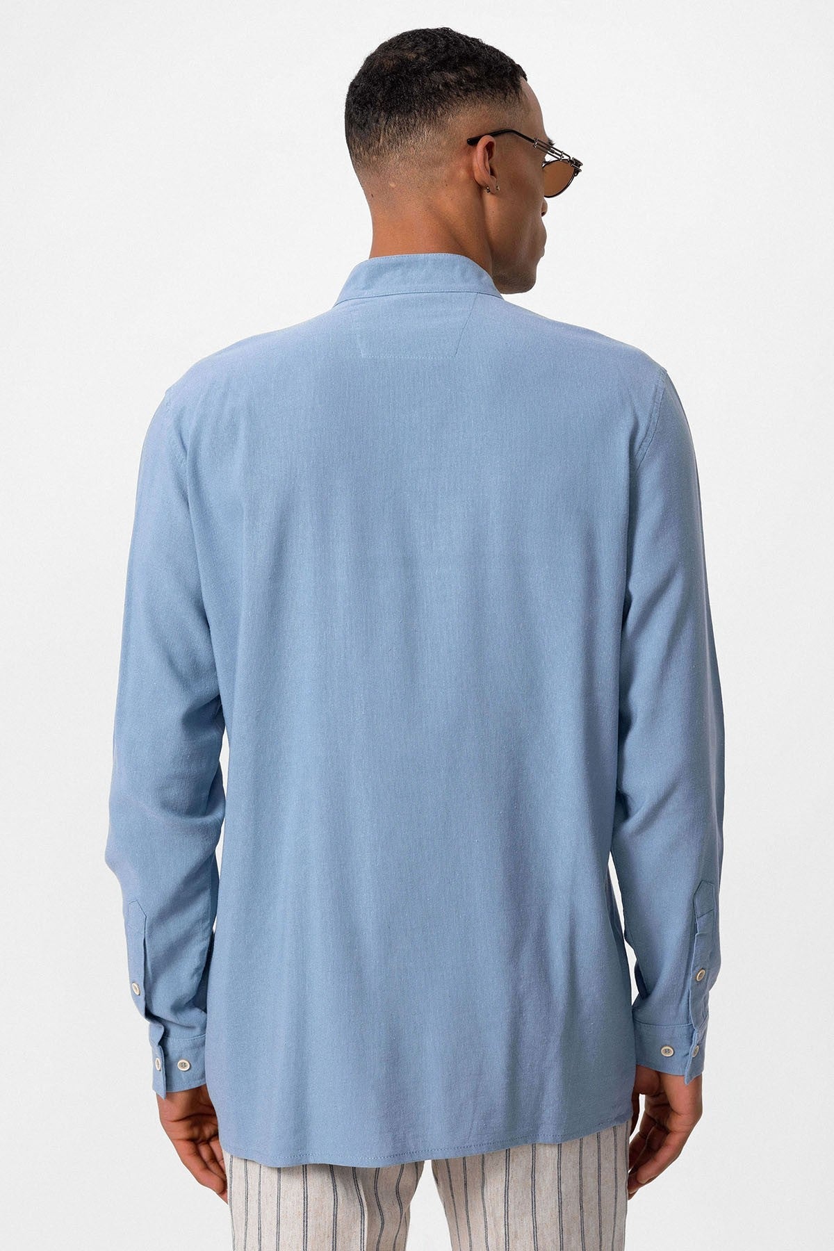 Antioch Collared Long-Sleeved Men's Shirt