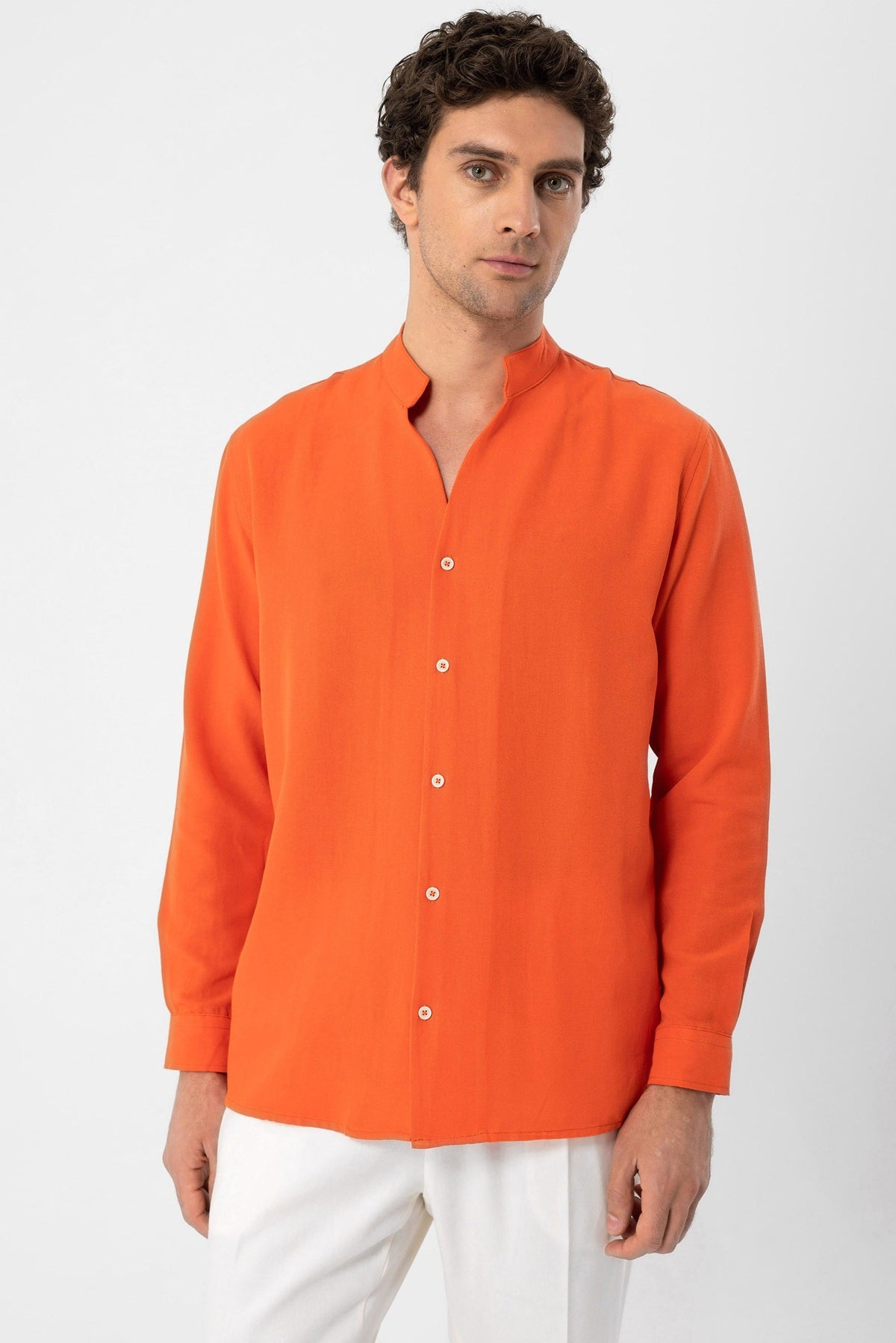 Antioch Collared Long-Sleeved Men's Shirt