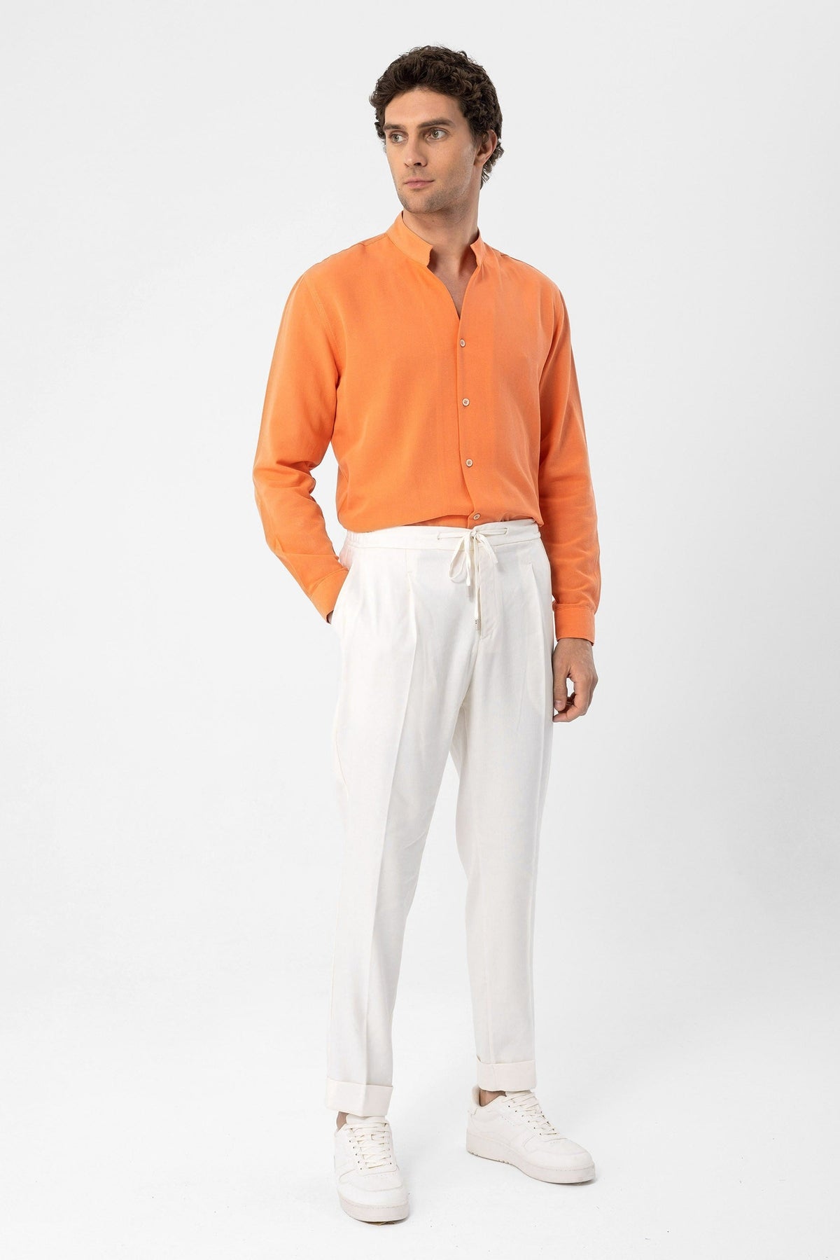 Antioch Collared Long-Sleeved Men's Shirt